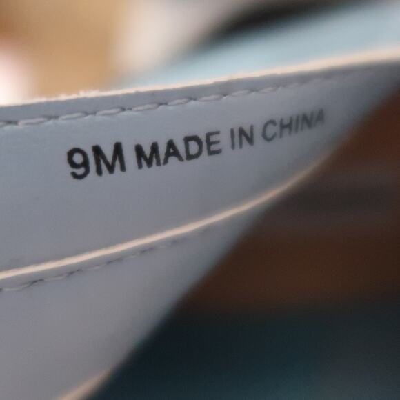 Steve Madden Klayton Light Blue Faux Leather Platform Boots 9 - Picture 9 of 10